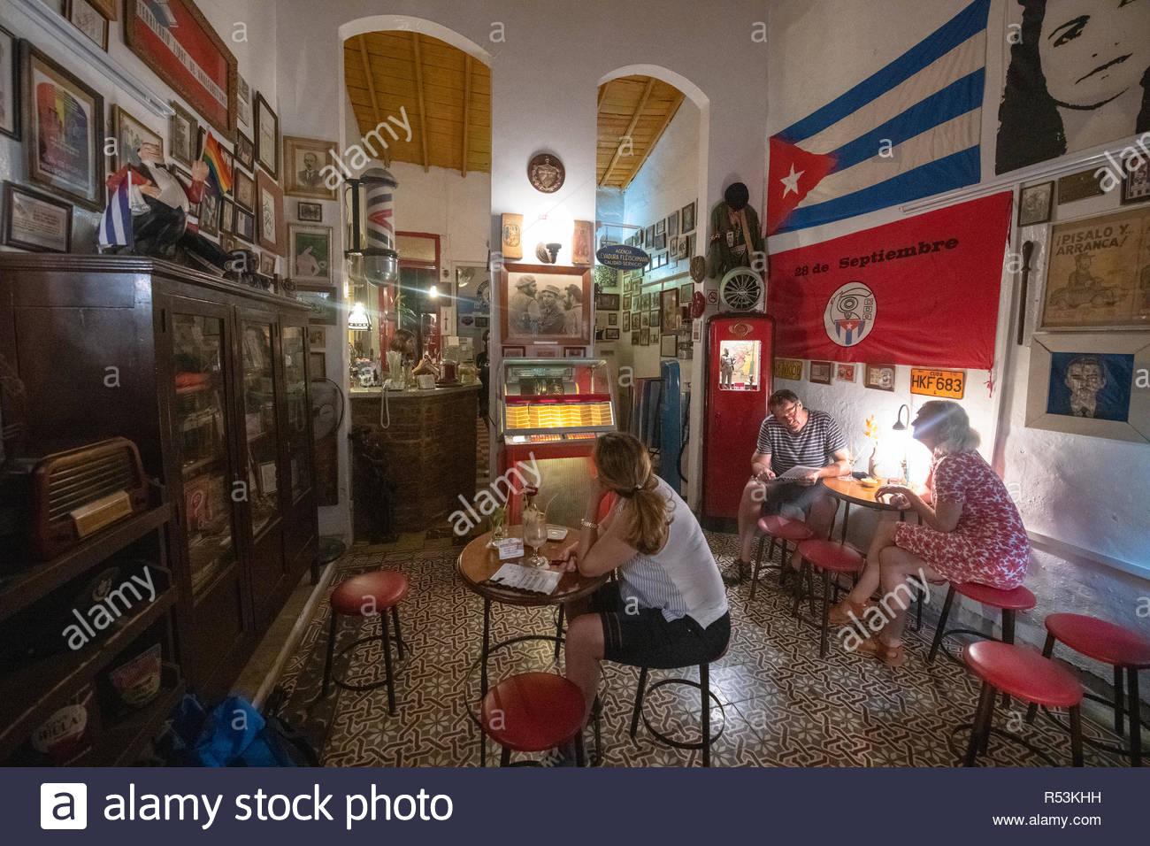 Santa Clara, Villa Clara, CubaNovember 4, 2018 'Cafe
