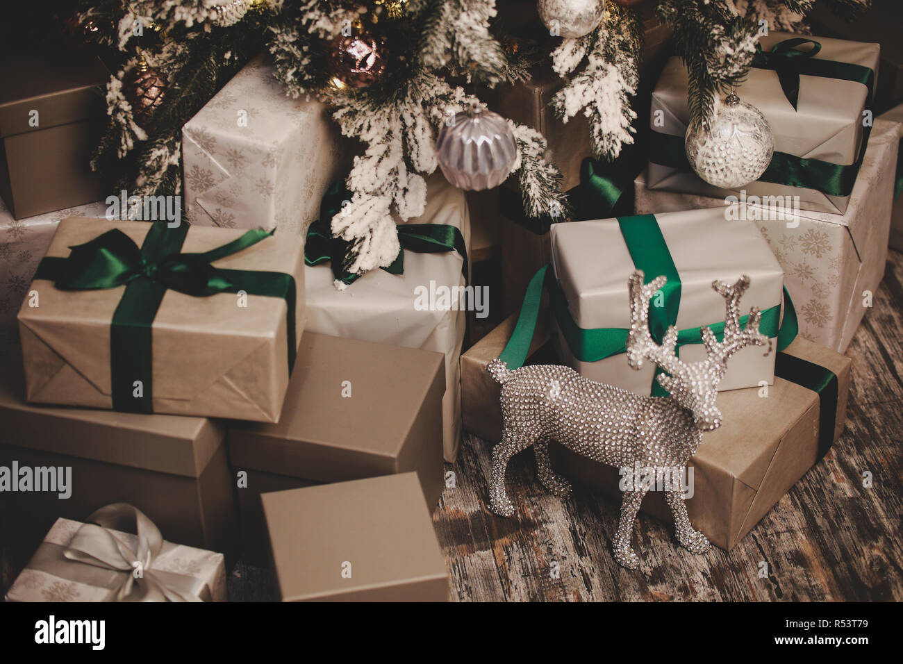 beautiful christmas decorations Stock Photo - Alamy