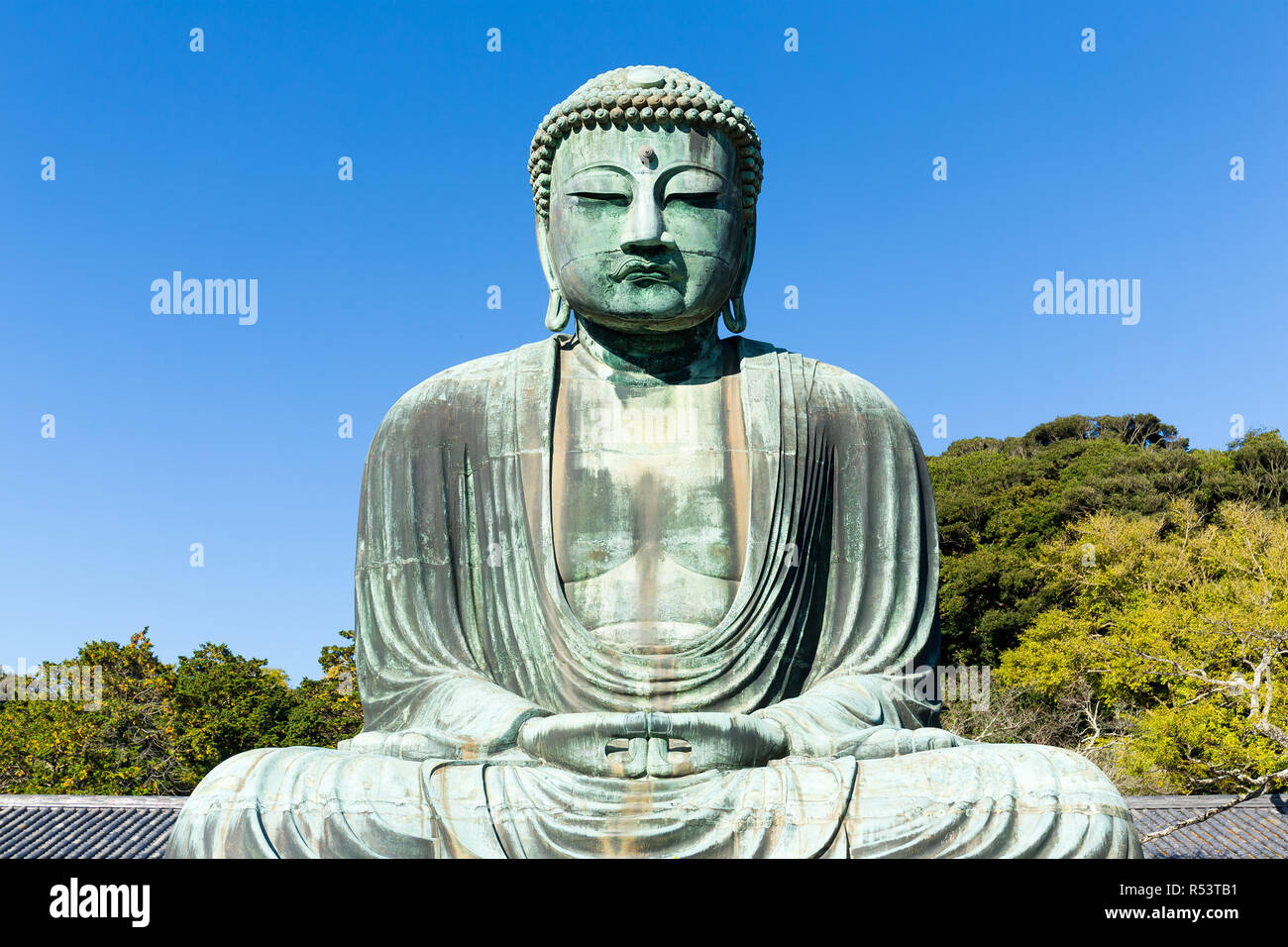 Giant Buddha in Japan Stock Photo Alamy