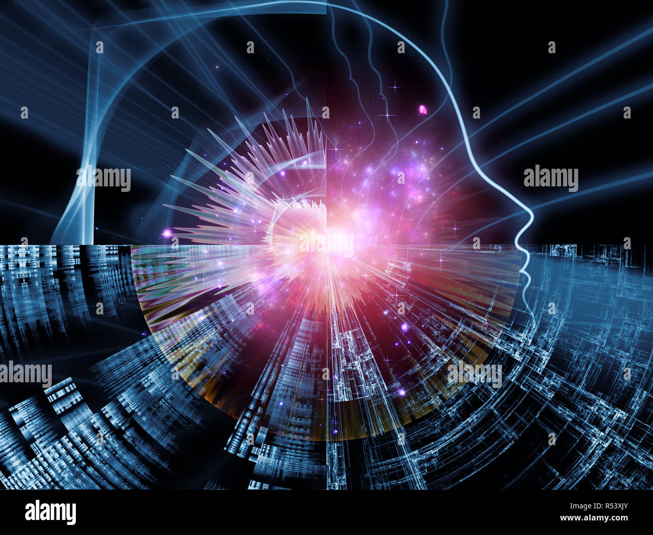 Computing New Self Stock Photo - Alamy