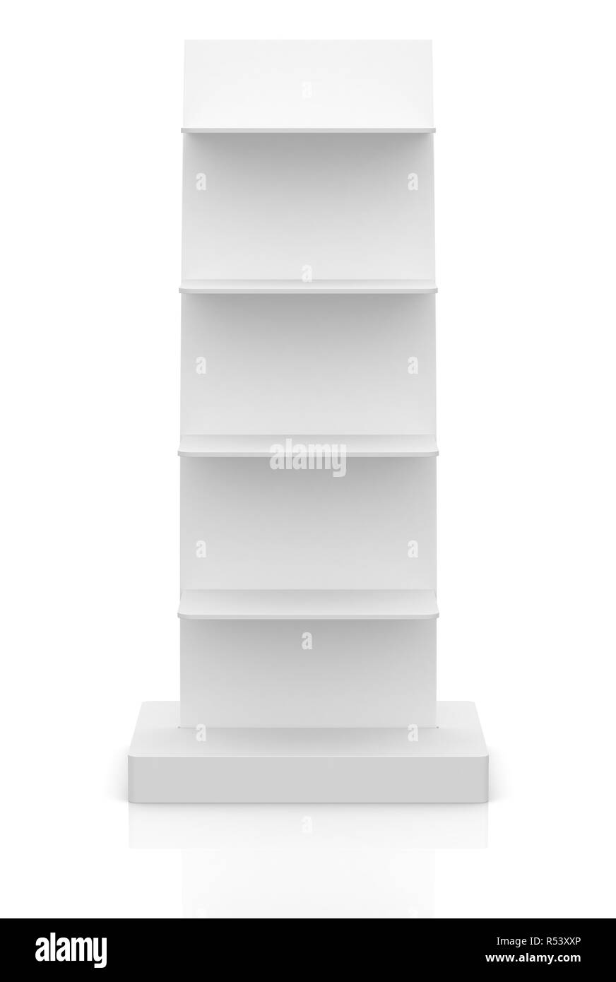 empty shop shelf Stock Photo Alamy