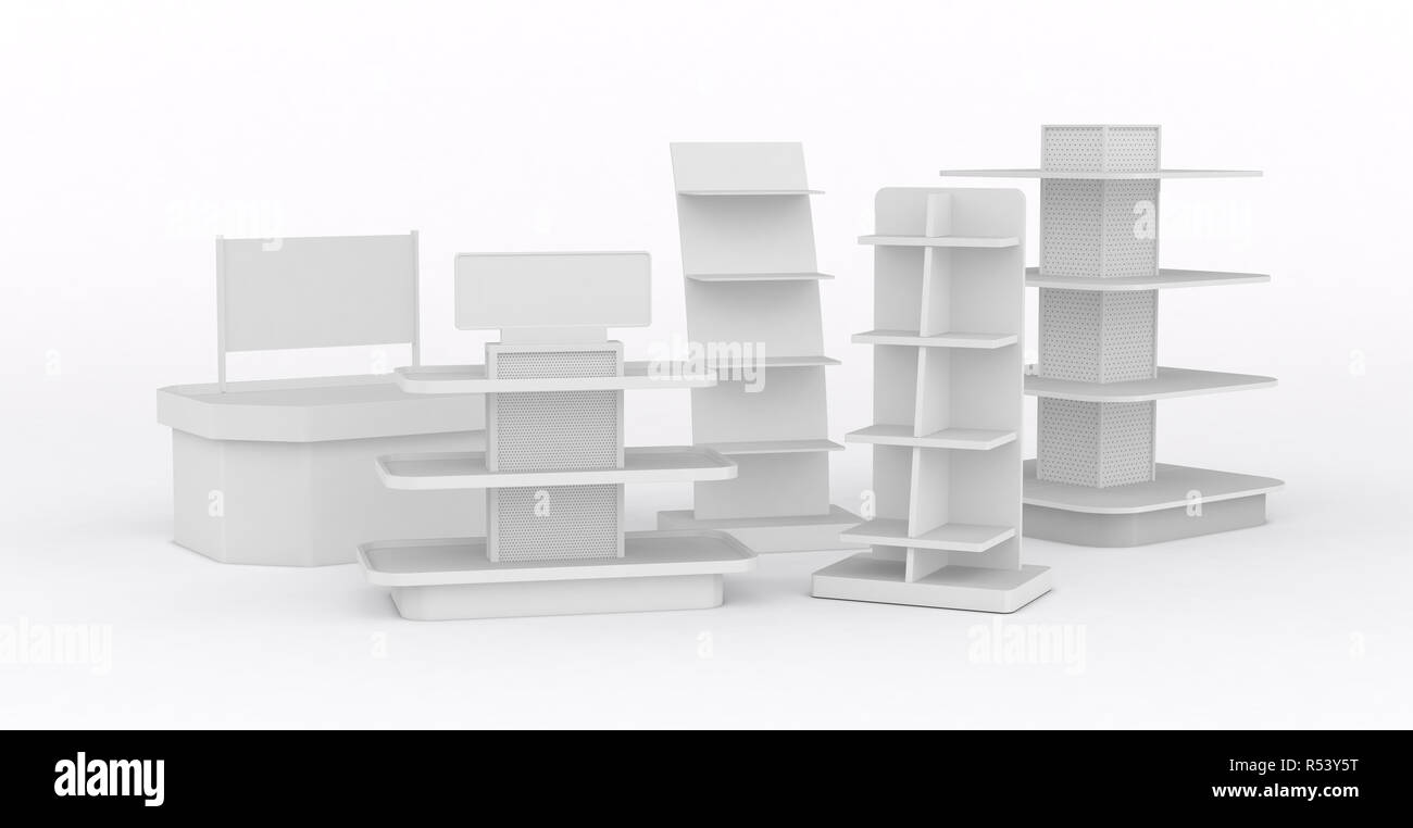 empty shop shelves Stock Photo Alamy