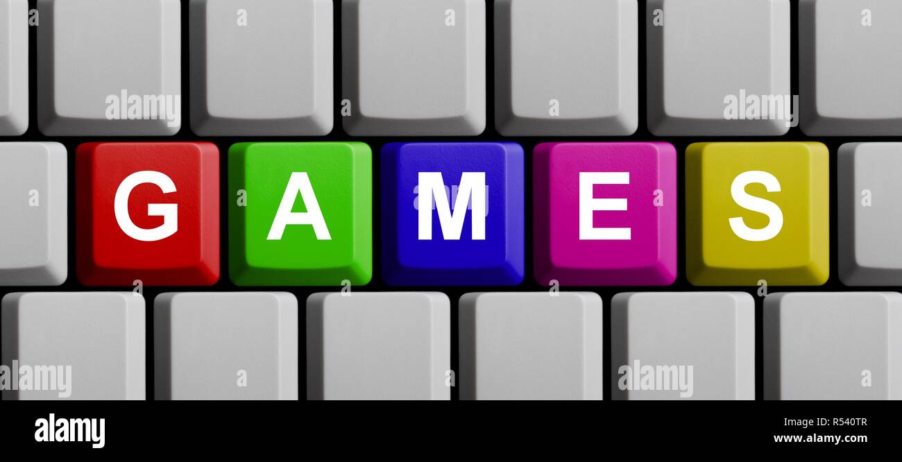 Online games hi-res stock photography and images - Alamy