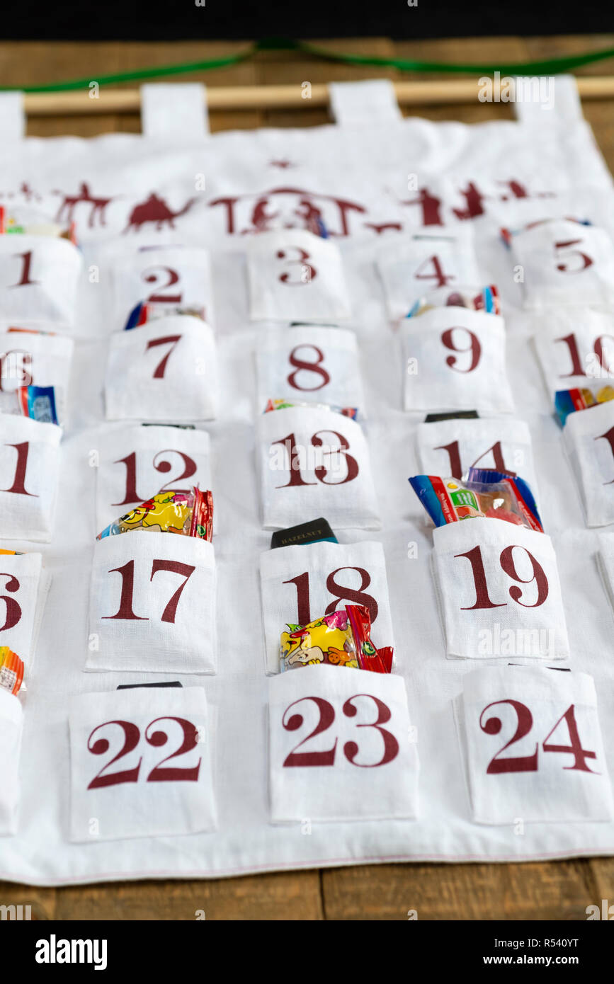 Advent calendar chocolate hires stock photography and images Alamy