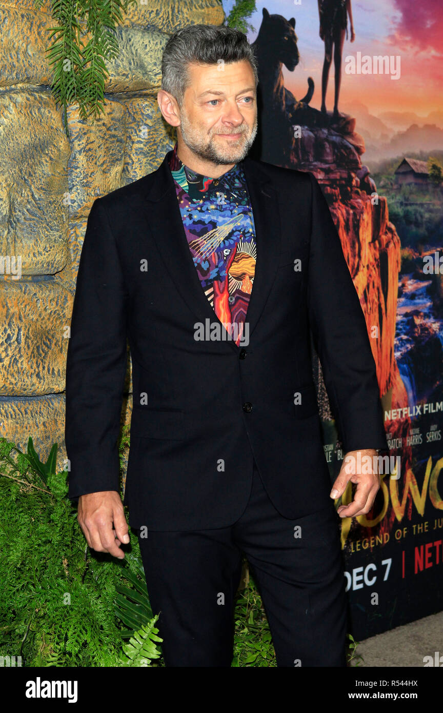 Los Angeles, USA. 28th Nov 2018. Andy Serkis attending the Netflix 'Mowgli: Legend Of The Jungle' at ArcLight Hollywood on November 28, 2018 in Los Angeles, California. Credit: Geisler-Fotopress GmbH/Alamy Live News Stock Photo