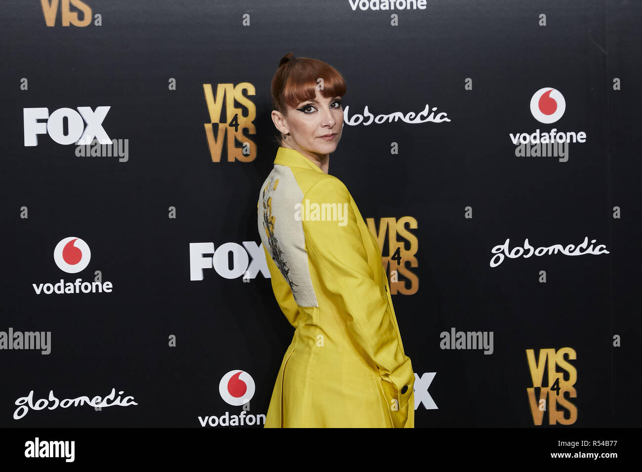 Madrid, Spain. 29th Nov, 2018. Najwa Nimri attends to Vis a Vis season