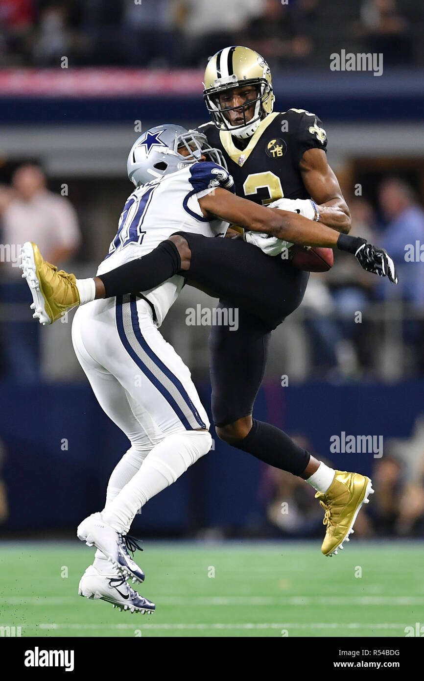 Arlington, Texas, USA. 29th Nov, 2018. New Orleans Saints wide