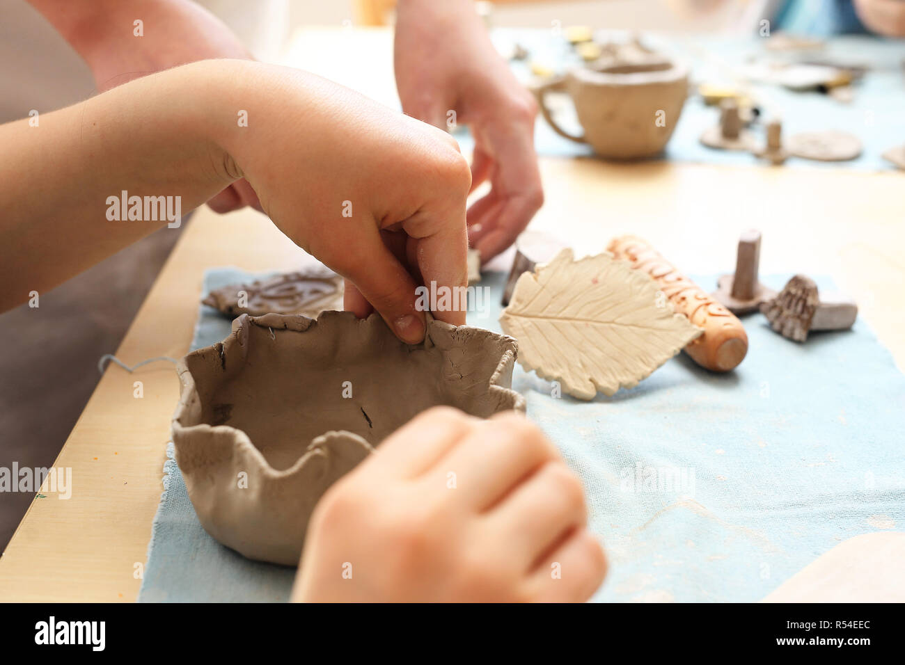 ceramic for children. creative classes for children. ceramics