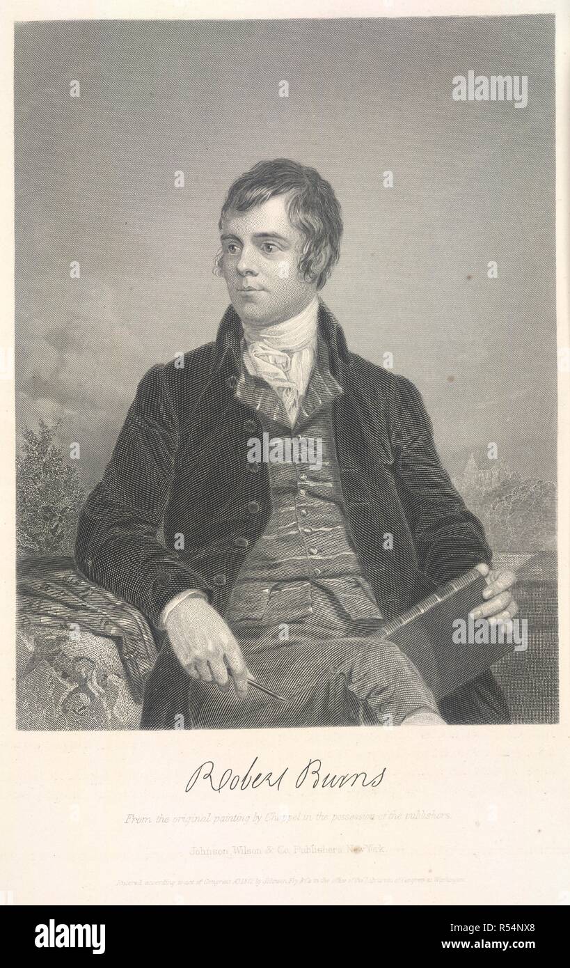 Portrait of Robert Burns,Ayr,Scotland,c1895 Photo