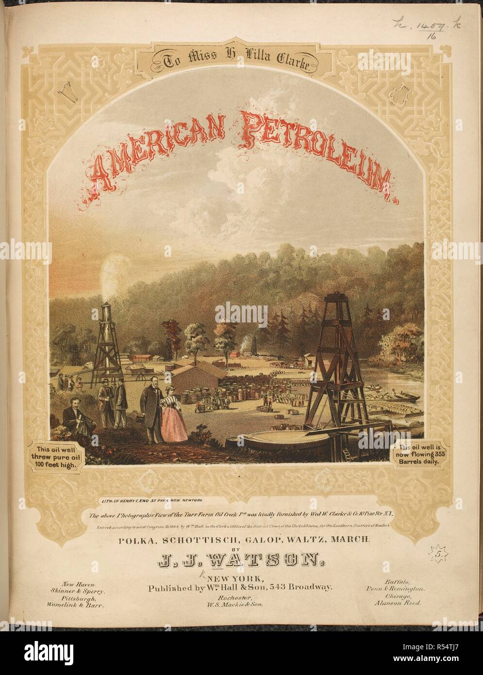 19th century american oil rig hi-res stock photography and images - Alamy