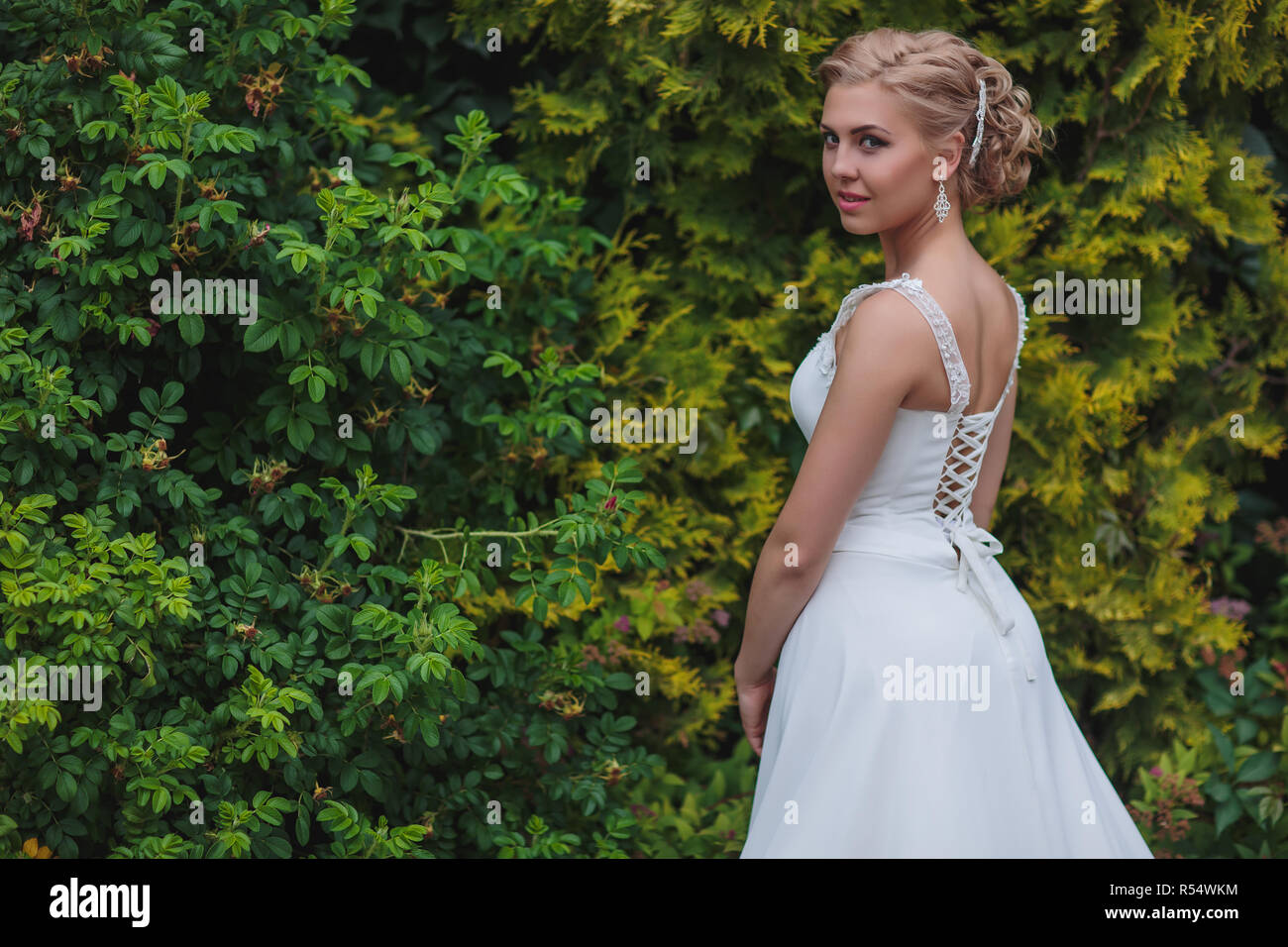 Cute Blonde Wedding High Resolution Stock Photography and Images - Alamy