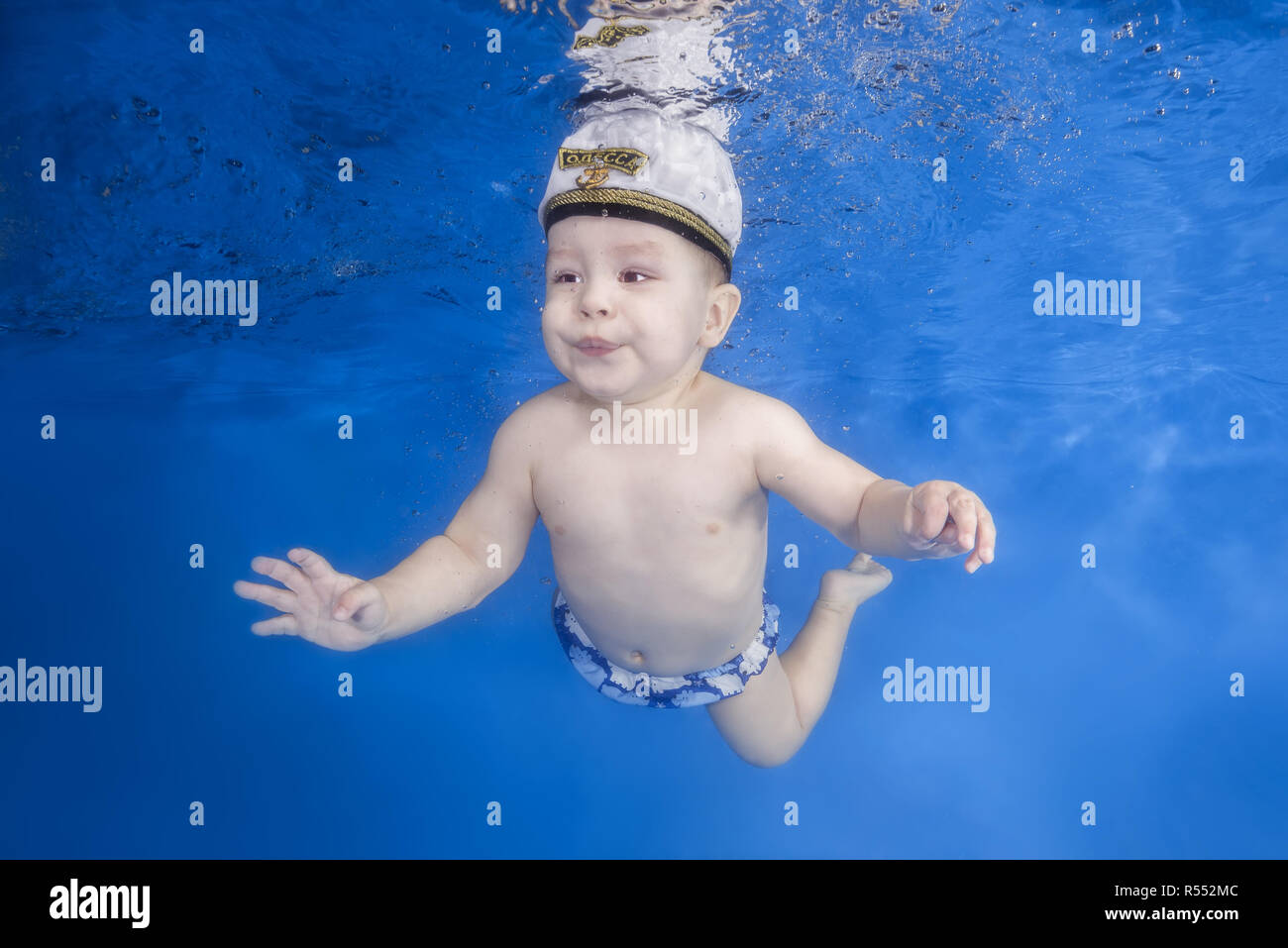 infant boy swim