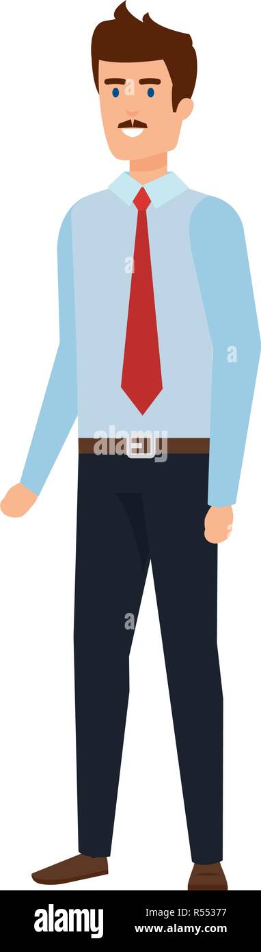 elegant businessman avatar character Stock Vector Image & Art - Alamy
