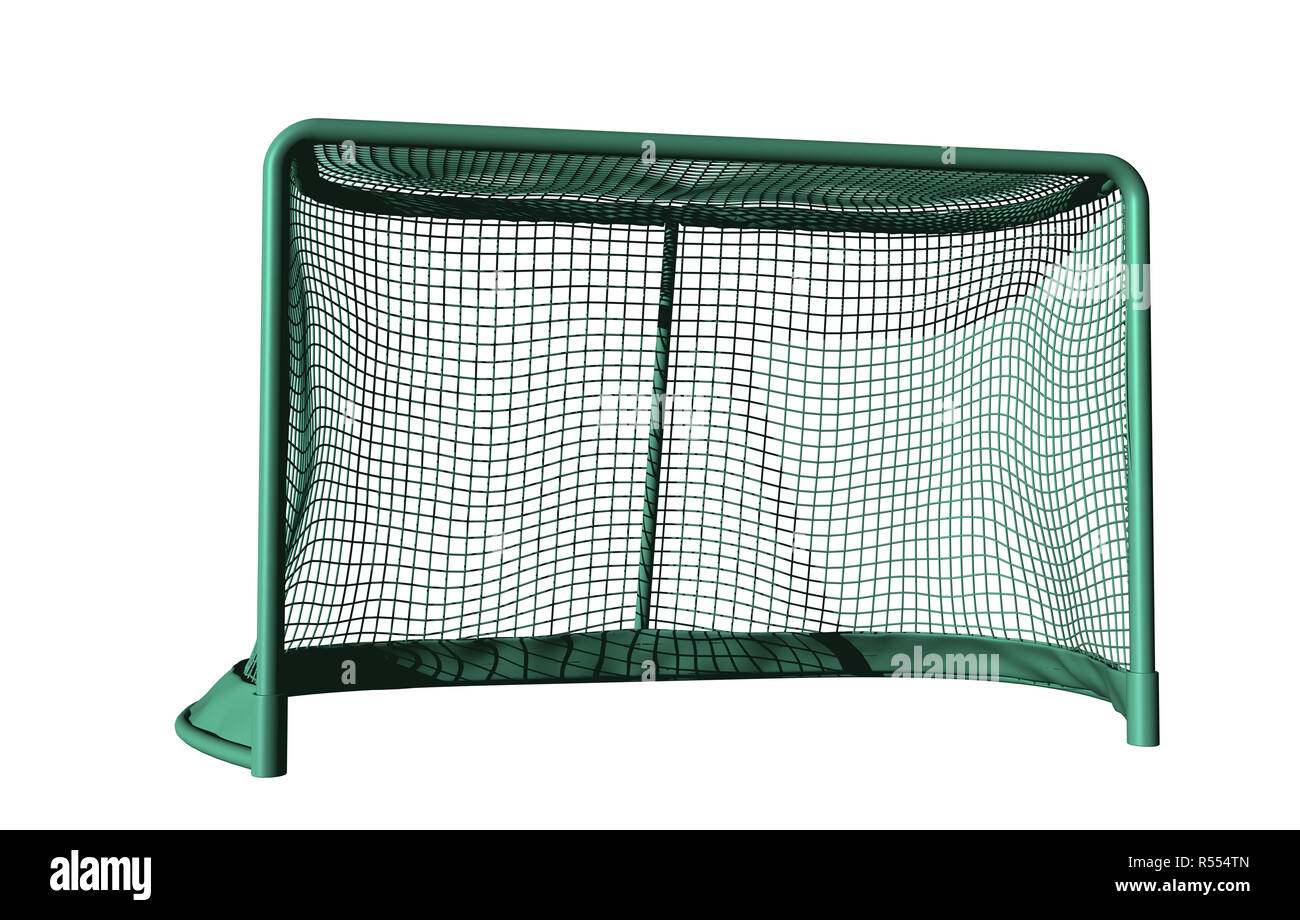 ice hockey goal free Stock Photo Alamy