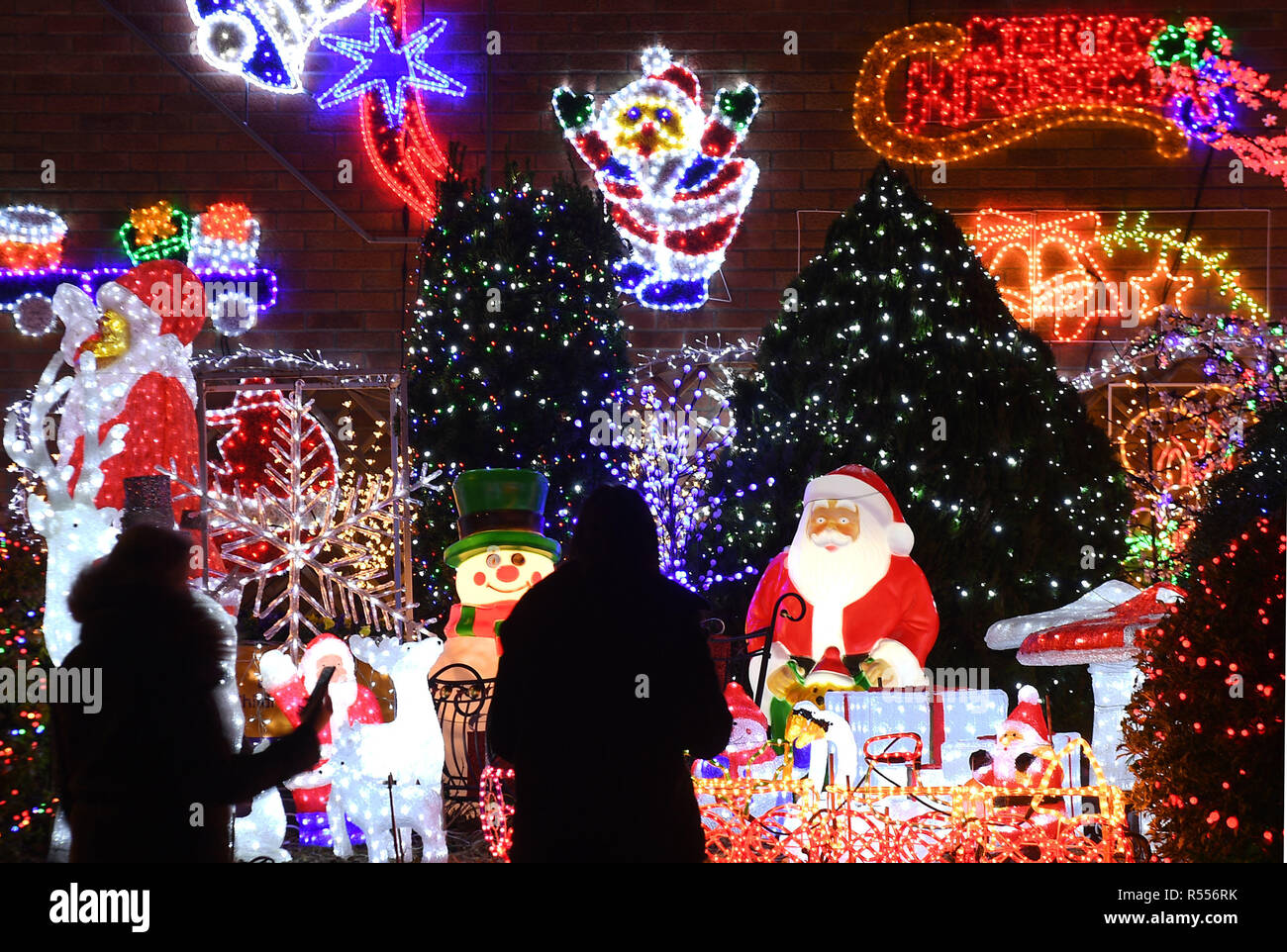 Soham christmas lights hires stock photography and images Alamy