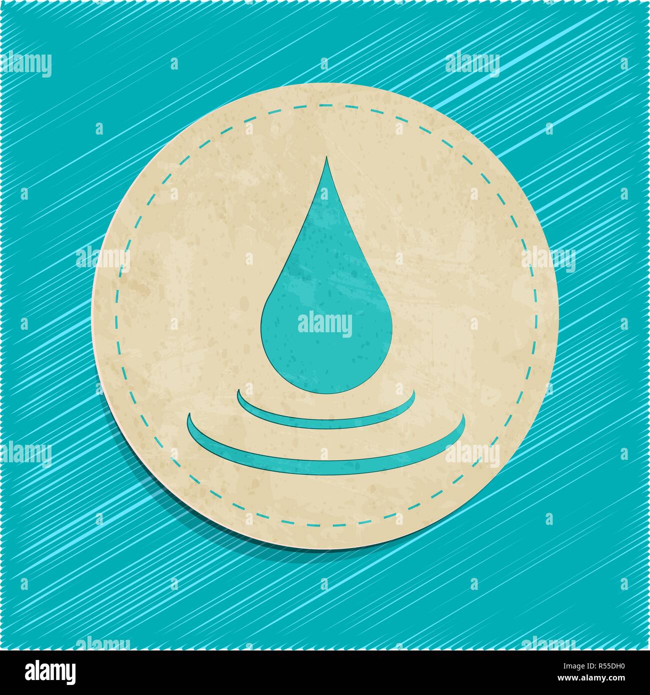 water drop sticker Stock Vector Image & Art Alamy