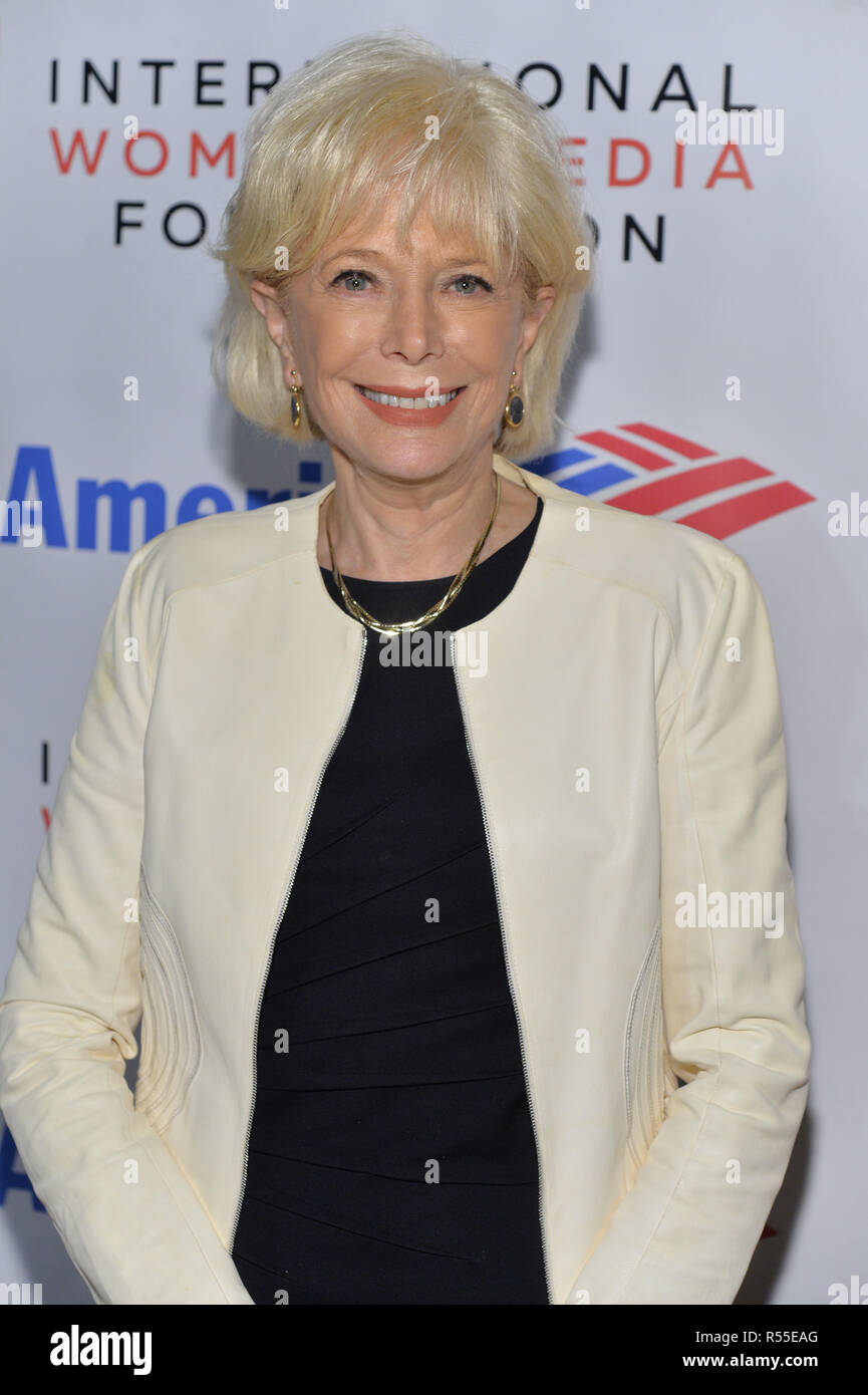 Lesley Stahl attends the 2018 International Women's Media Foundation's Courage In Journalism Awards at Cipriani 42nd Street on October 25, 2018 in New Stock Photo