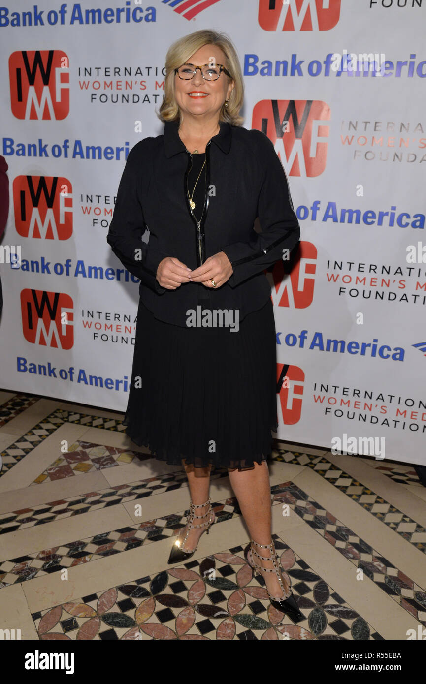 Cynthia McFadden attends the 2018 International Women's Media Foundation's Courage In Journalism Awards at Cipriani 42nd Street on October 25, 2018 in Stock Photo