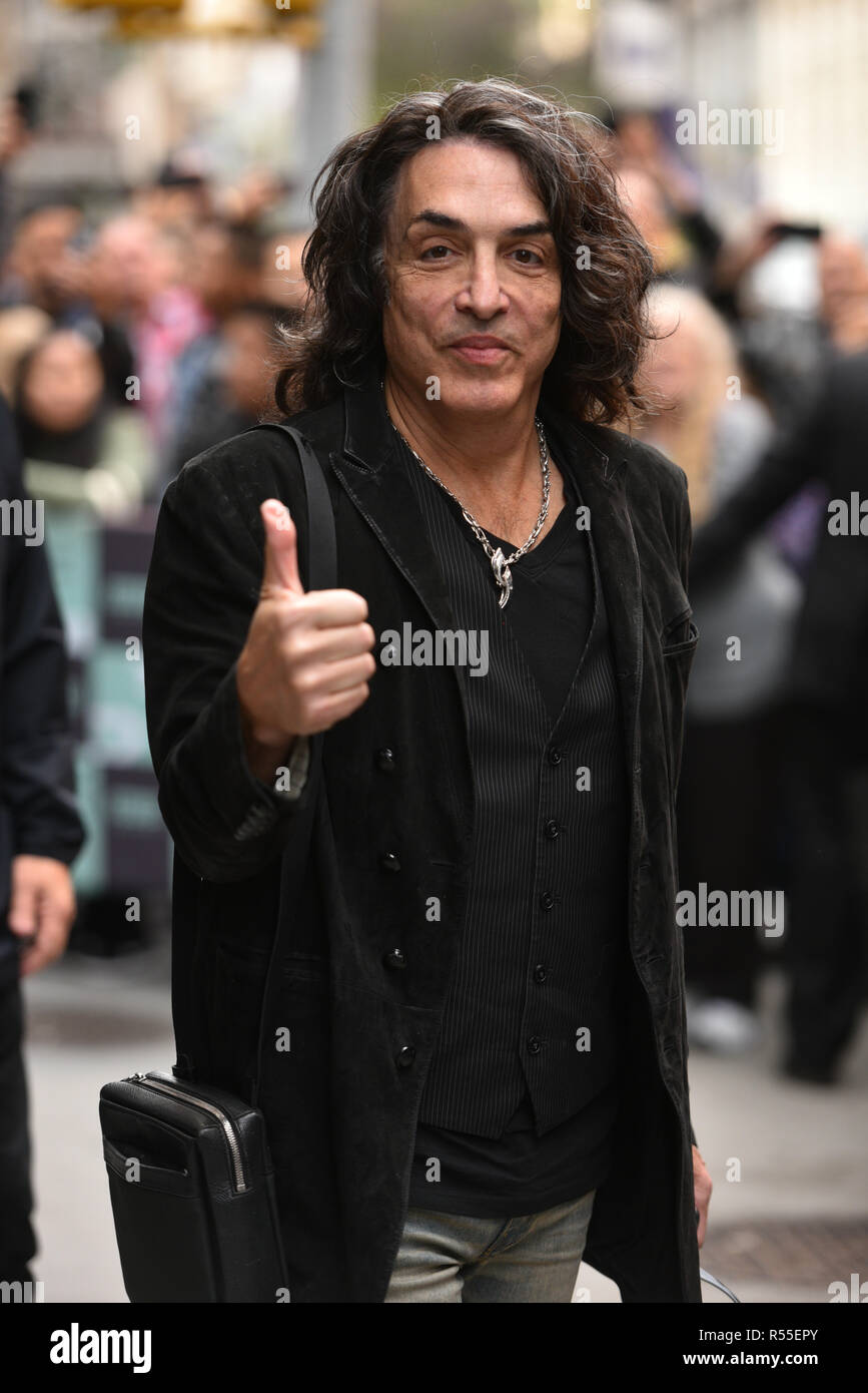Paul Stanley Of The Band Kiss Attends The Build Series To Discuss Their Final End Of The Road World Tour At Build Studio On October 29 2018 In New Stock Photo Alamy