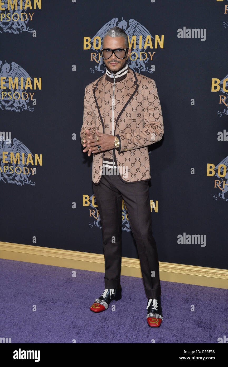 Jay Manuel attends 'Bohemian Rhapsody' New York premiere at The Paris Theatre on October 30, 2018 in New York City. Stock Photo