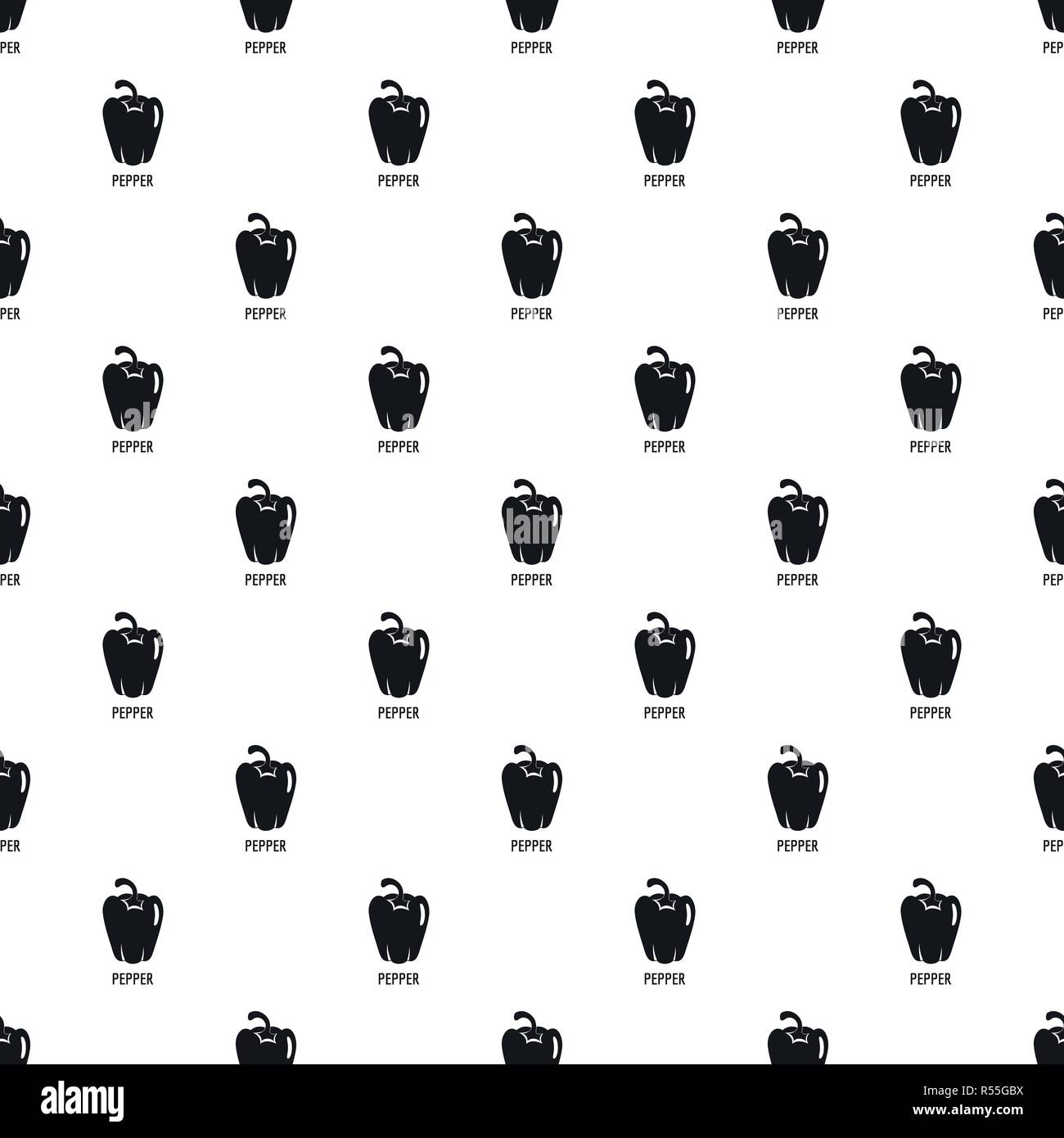 Pepper pattern seamless vector repeat geometric for any web design Stock Vector