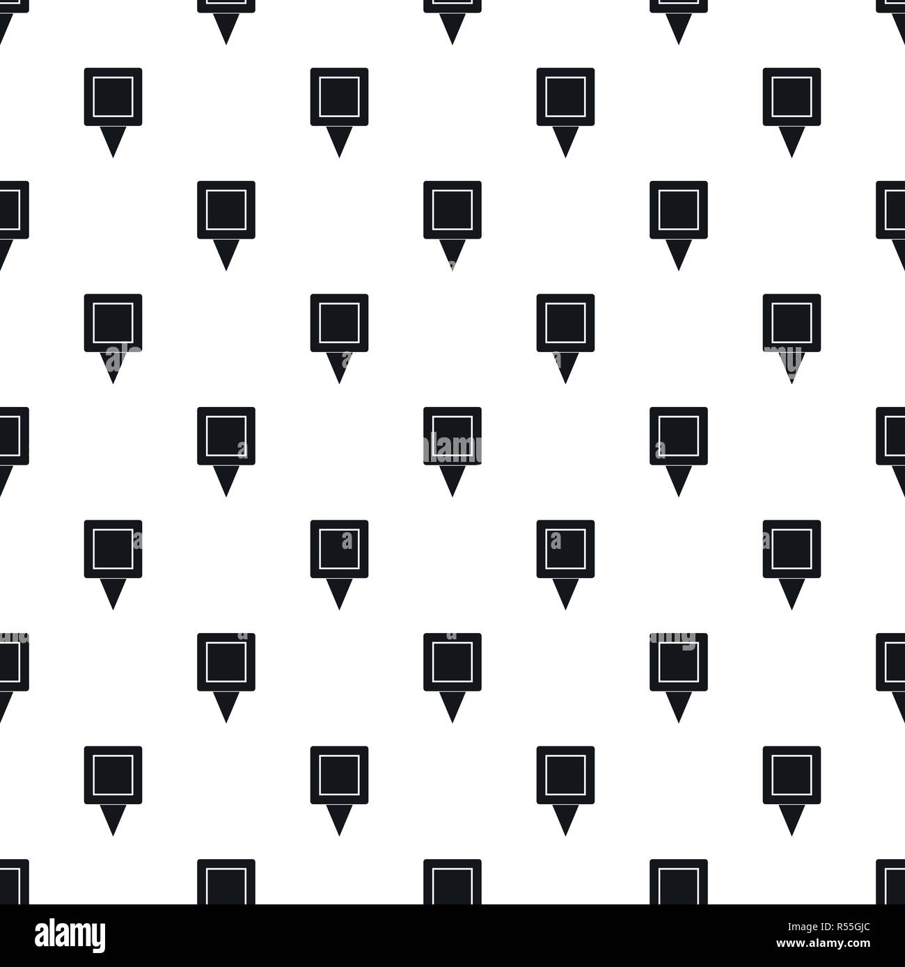 Square pin pattern seamless vector repeat geometric for any web design ...