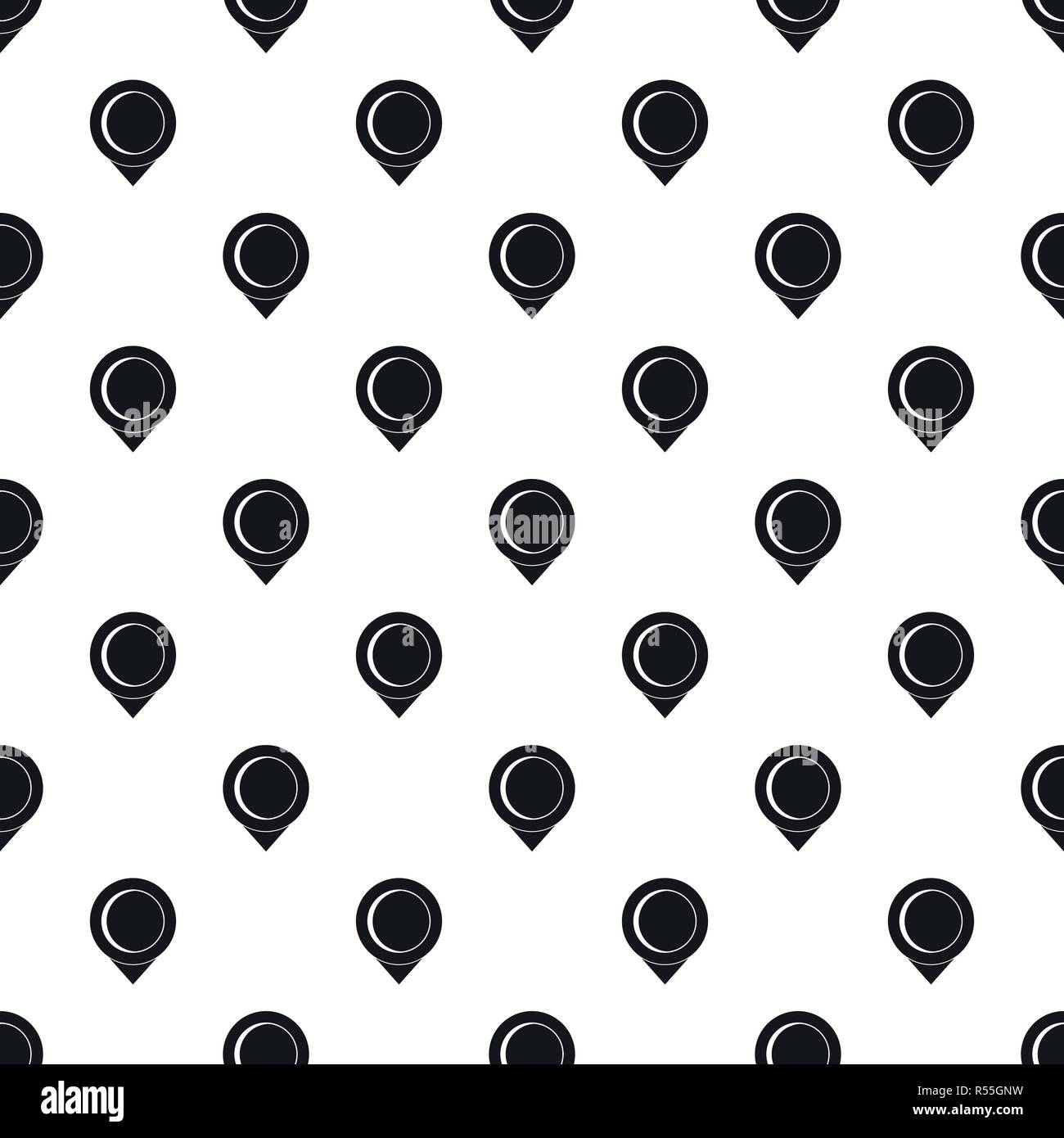 Reminder pin pattern seamless vector repeat geometric for any web ...