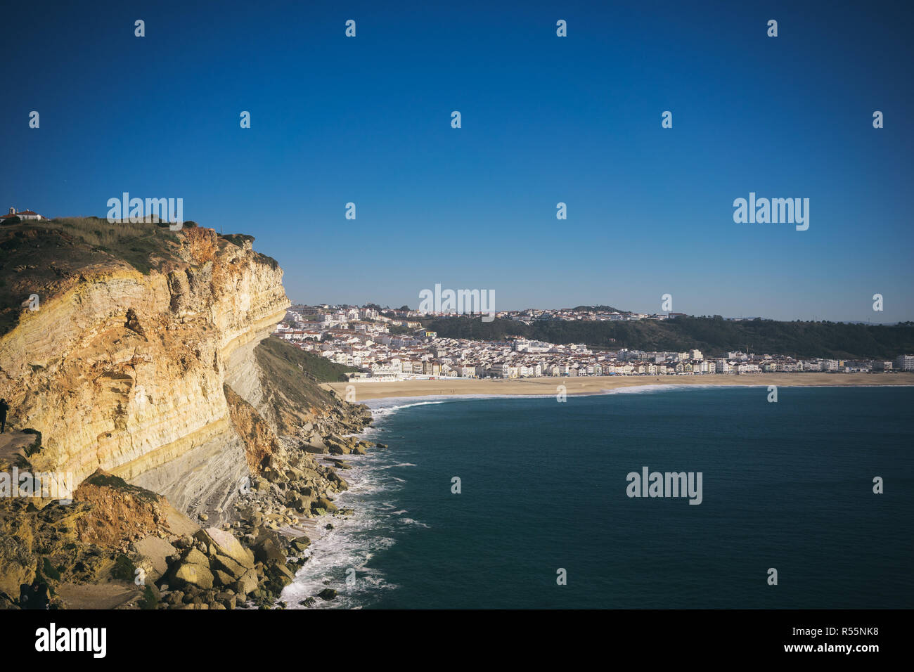 Nazare portugal wave hires stock photography and images Alamy