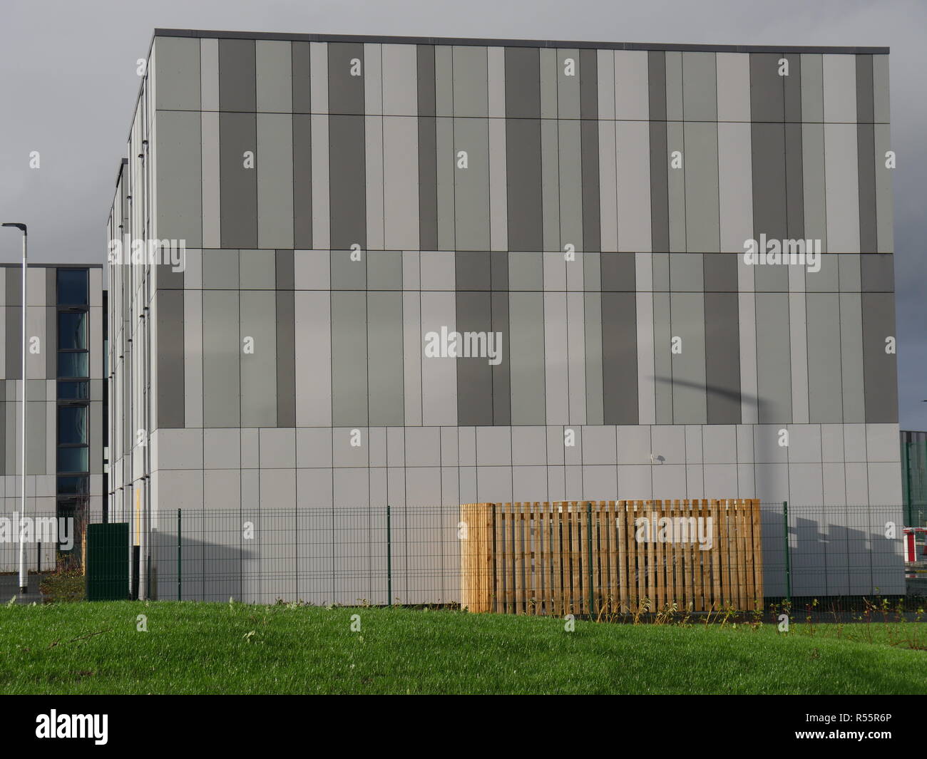 Nuclear Power Station workers accommodation Sedgemoor Campus, Bridgwater, Somerset, UK, Stock Photo