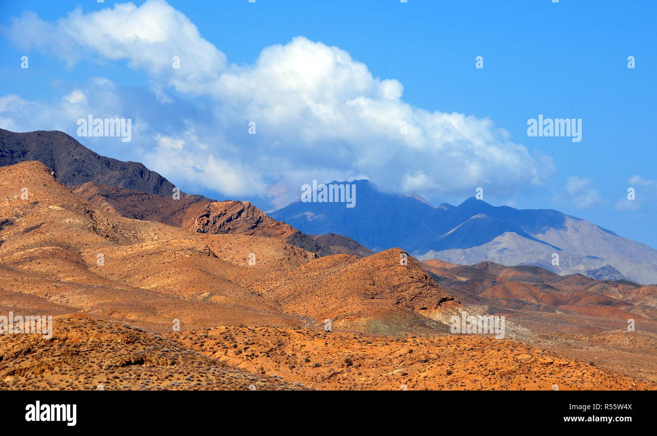 on the way in the province of isfahan Stock Photo