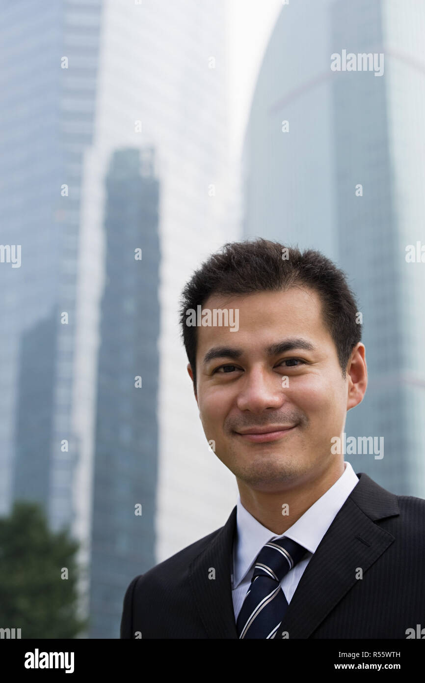 Succesful businessman cheering hi-res stock photography and images - Alamy
