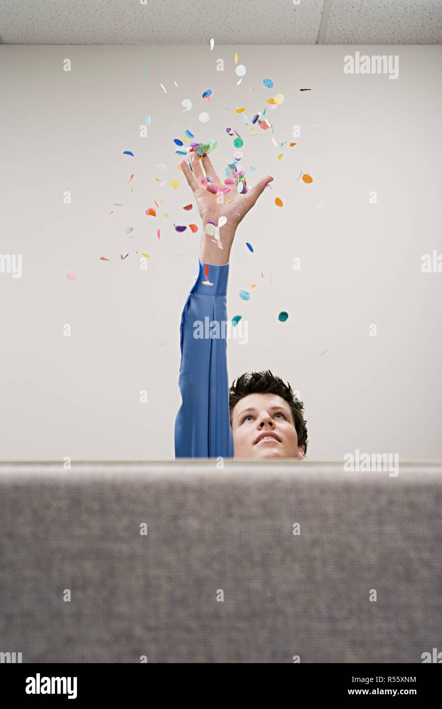 Hand throwing confetti hires stock photography and images Alamy
