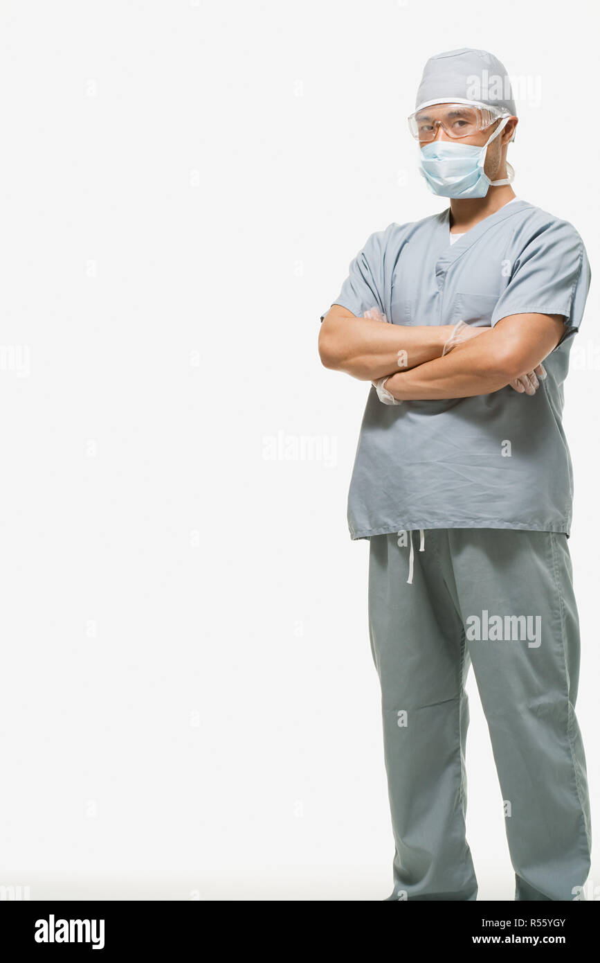 Portrait of a surgeon Stock Photo - Alamy
