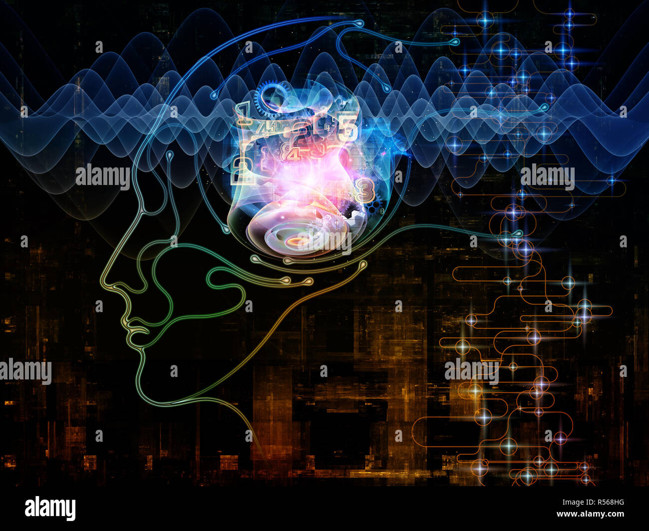 Dreaming of Machine Consciousness Stock Photo - Alamy