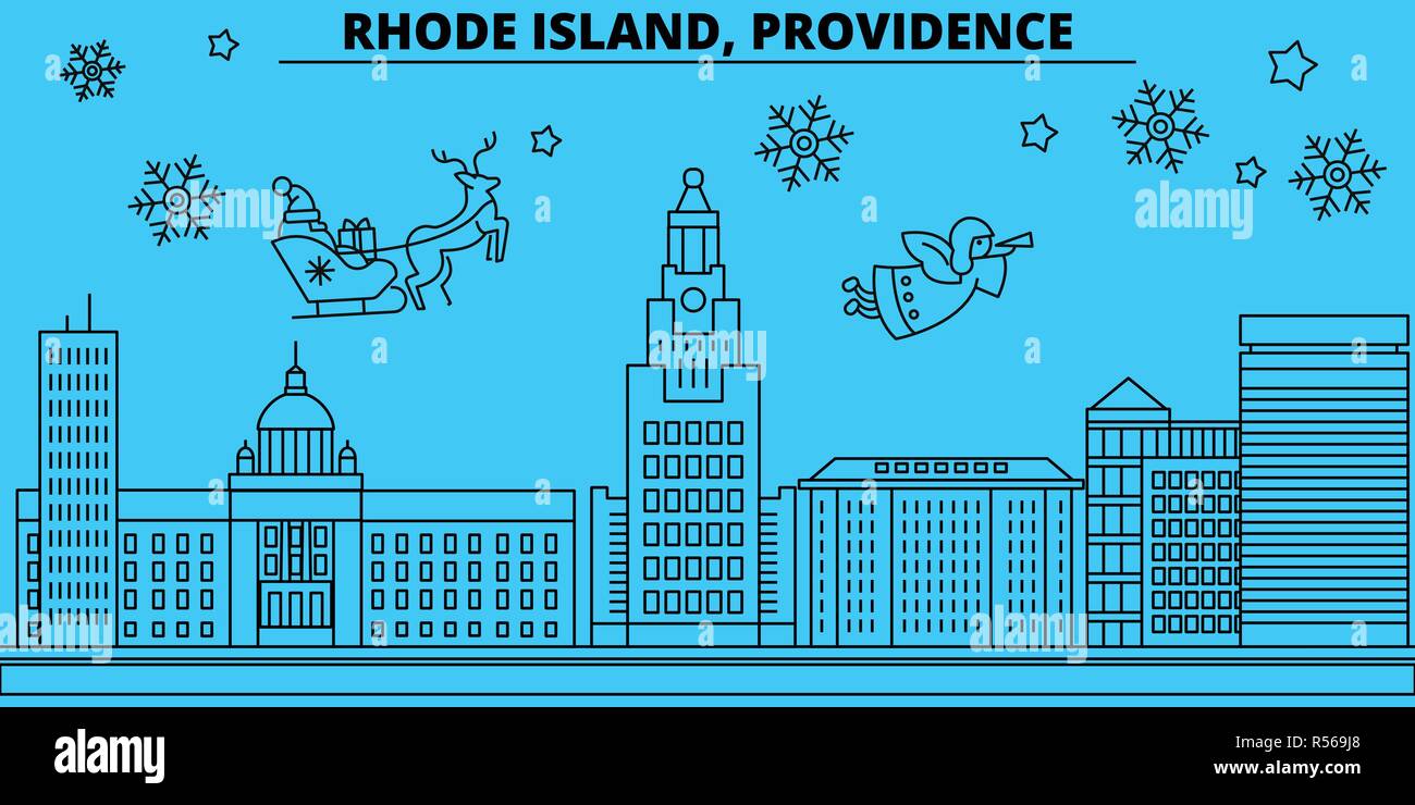 Providence winter Stock Vector Images - Alamy