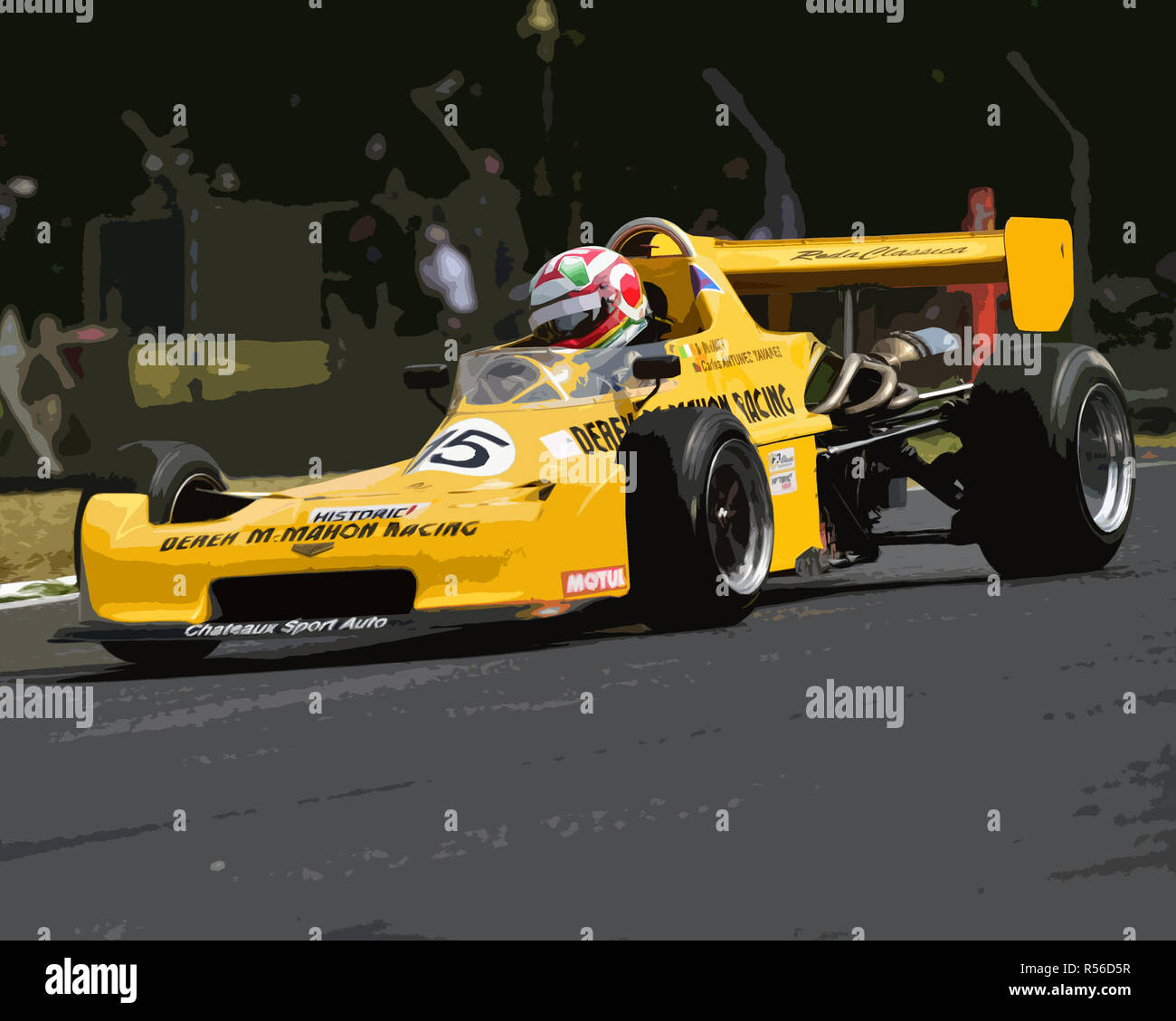 Carlos Antunes Tavares, Chevron B47, Classic Formula 3, HSCC Legends of Brands Hatch Super Prix, June - July 2018, 2018, Autosport, Brands Hatch, cars Stock Photo