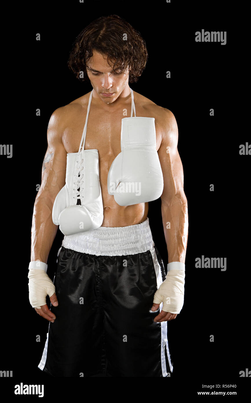 African boxer match hi-res stock photography and images - Alamy