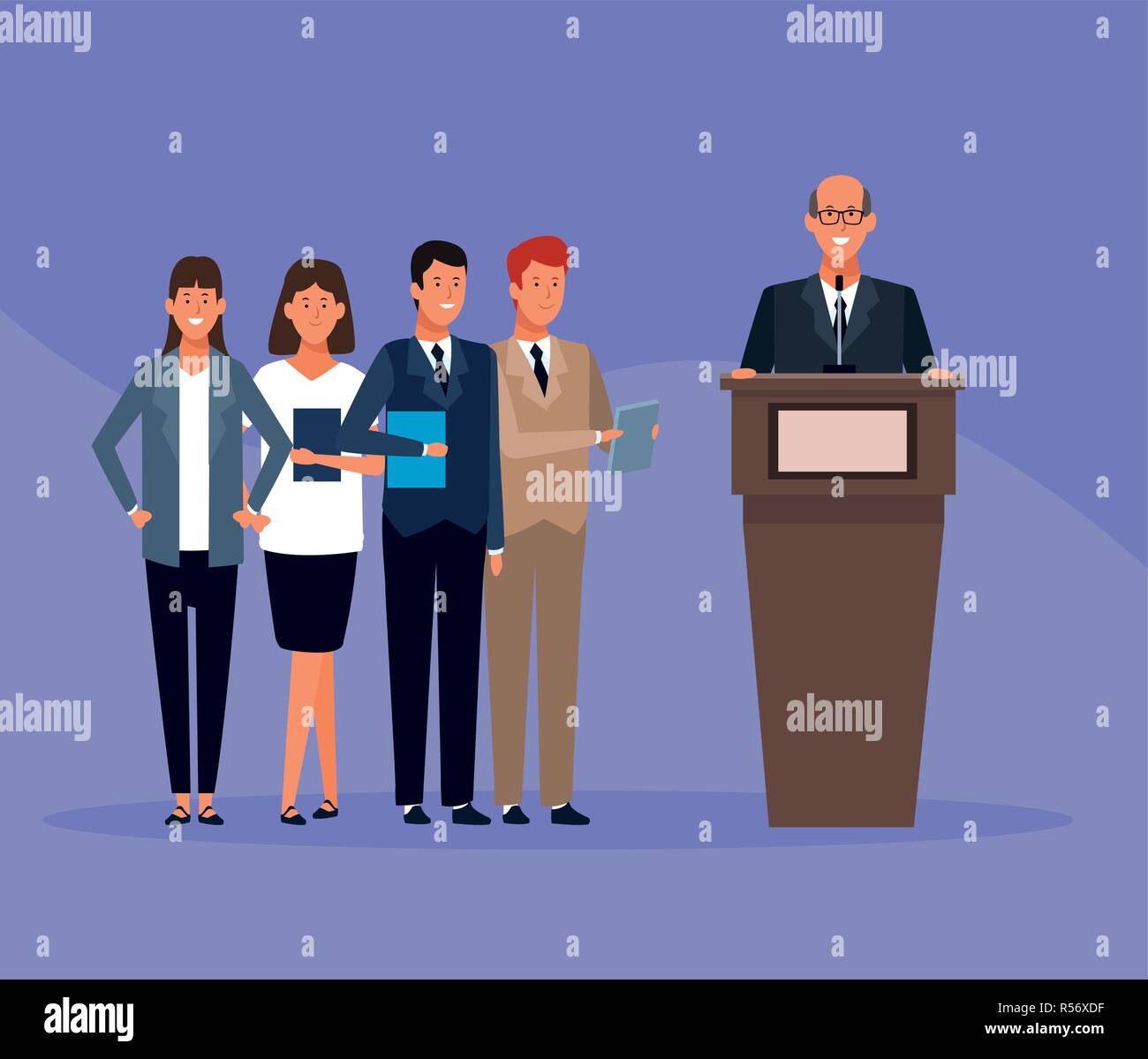 Women conference diversity Stock Vector Images - Alamy