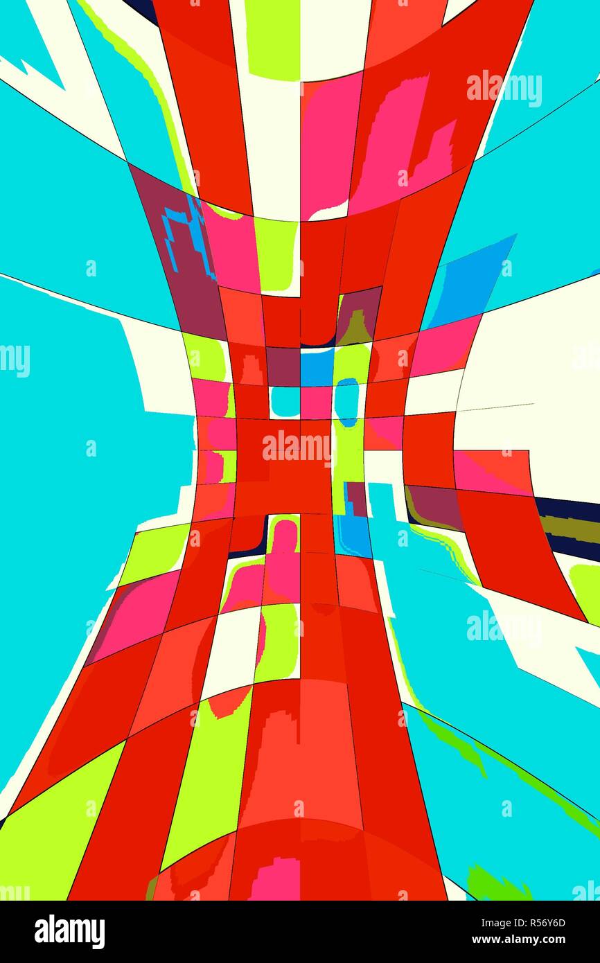 Abstract square pattern shapes Stock Photo - Alamy