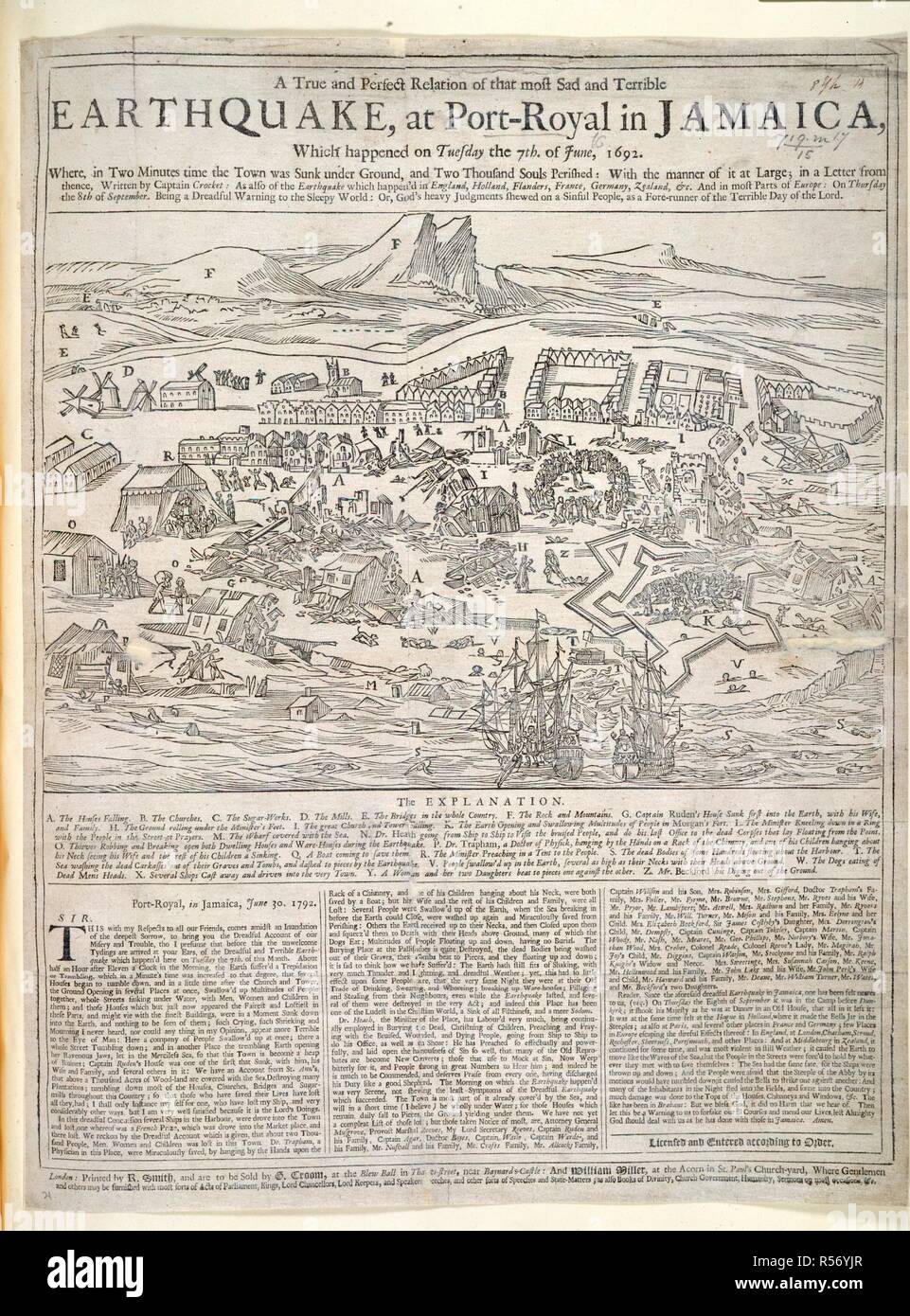 1692 port royal earthquake hires stock photography and images Alamy