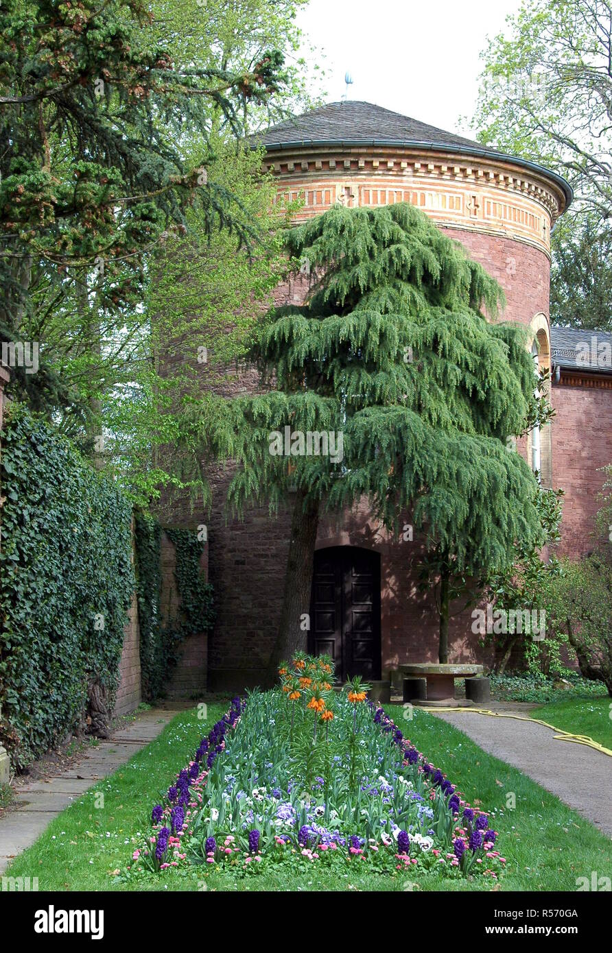 karlsruhe castle gardens Stock Photo