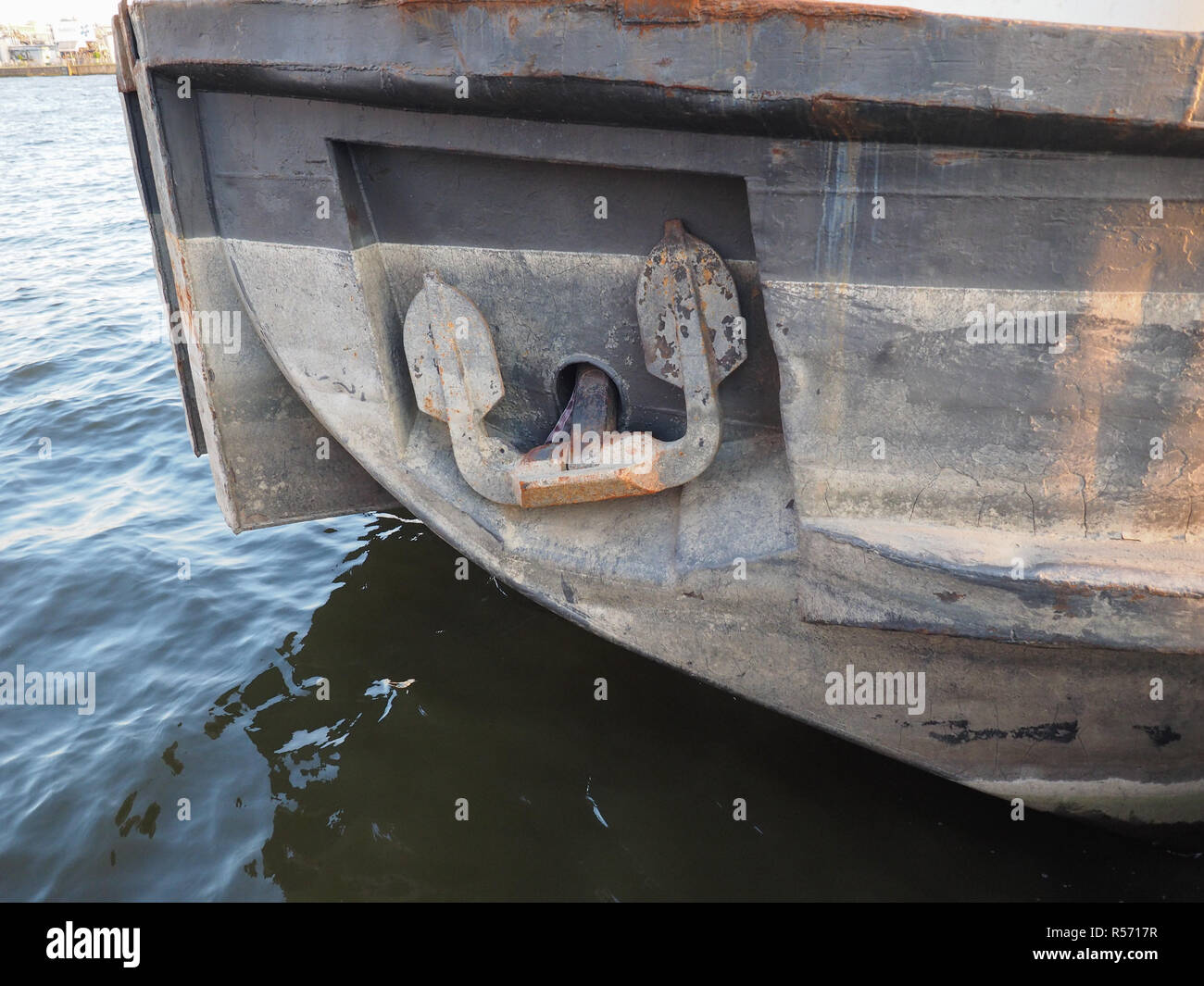 ship anchor detail Stock Photo Alamy