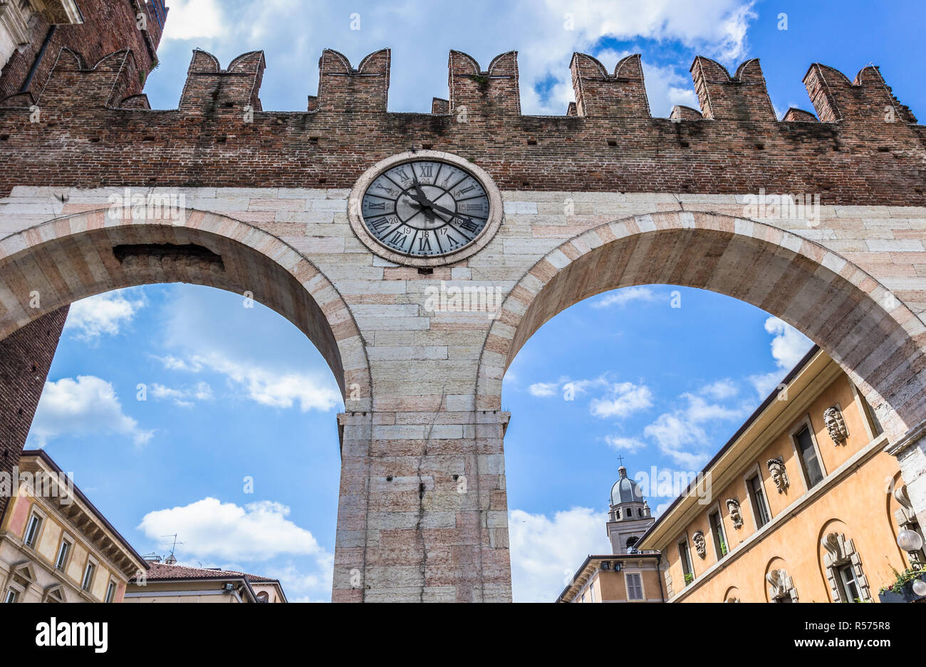 Portoni della Bra in Verona Stock Photo Alamy