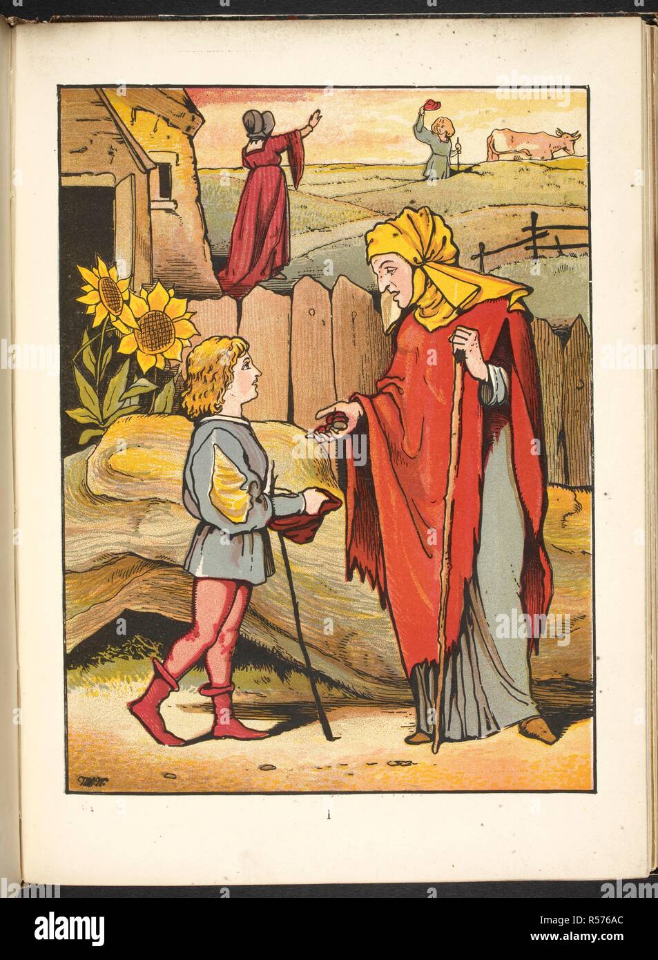 Jack And The Beanstalk Cow Hi Res Stock Photography And Images Alamy Jack Being Sent By His Mother To Sell A Cow Jack And The Beanstalk London Frederick Warne Co 1877 Camden Press Childrens Books Source 12805l4513 Page 1 R576AC