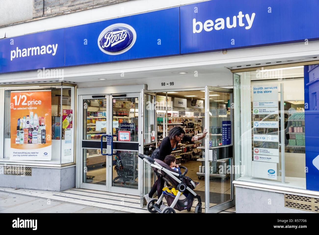 Boots Pharmacy Exterior High Resolution Stock Photography and Images