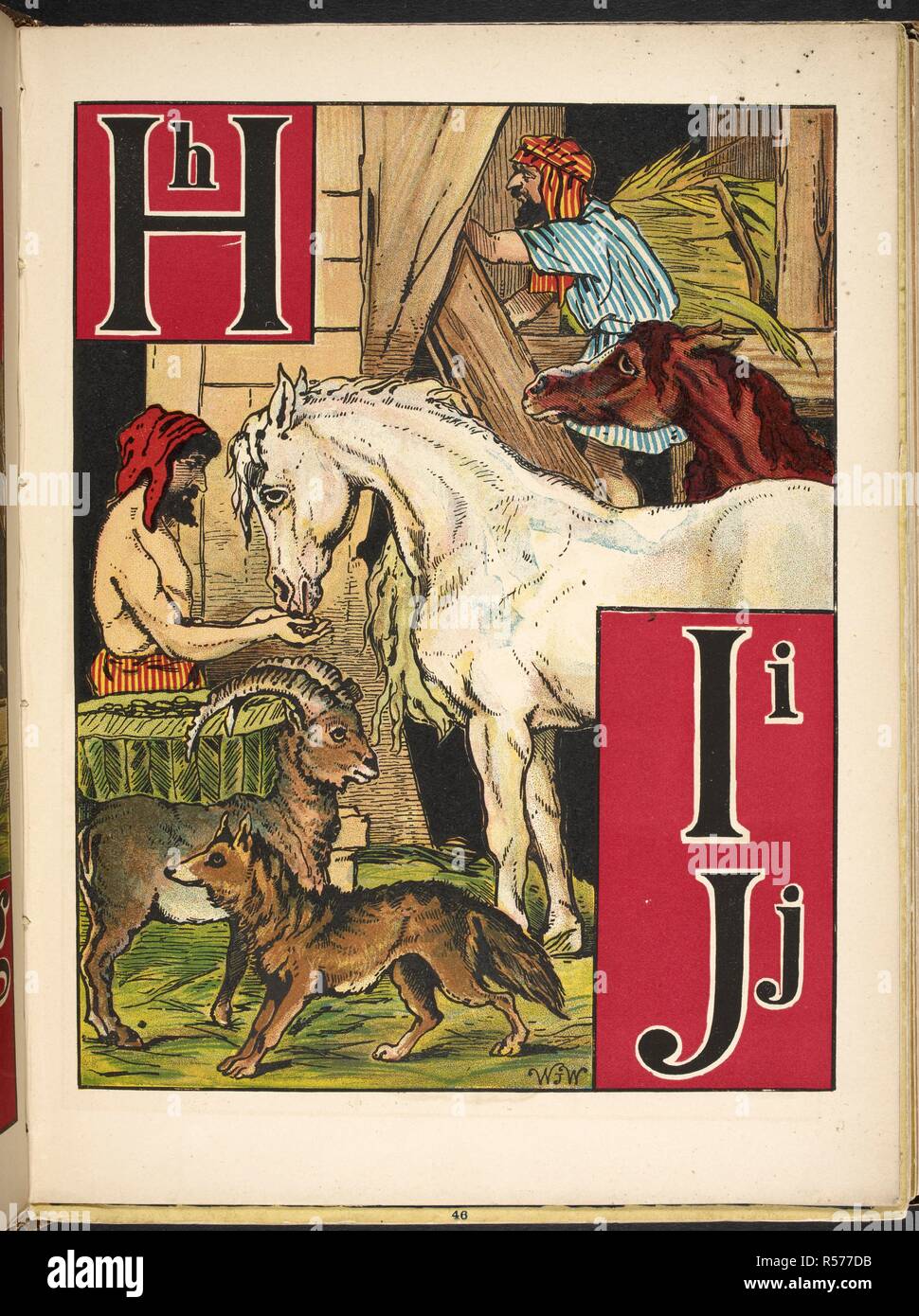H For Ham And Horse I For Ibex J For Jackal And Japheth The Ark Alphabet H For Ham And Horse I For Ibex J For Jackal And Japheth The Ark Alphabet