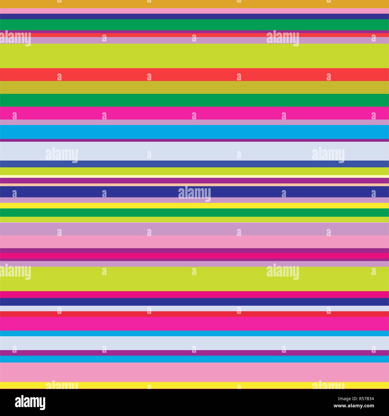Abstract striped geometric multicolor seamless pattern background Stock Vector