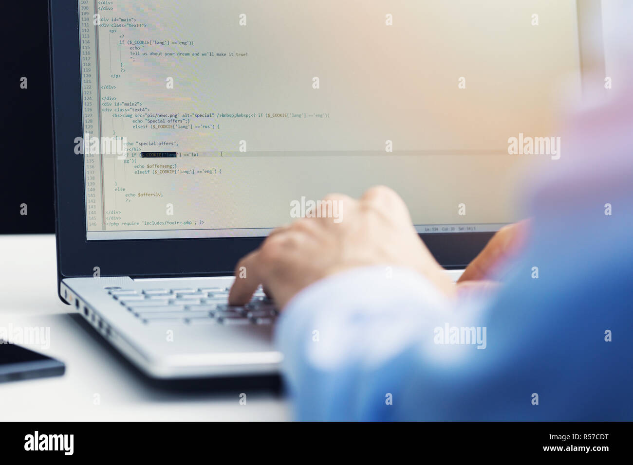 Php programming language hi-res stock photography and images - Alamy