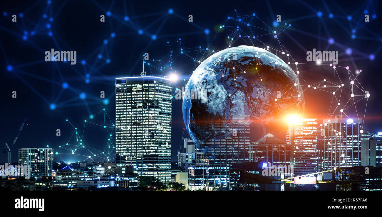 New technologies for your business. 3d rendering Stock Photo