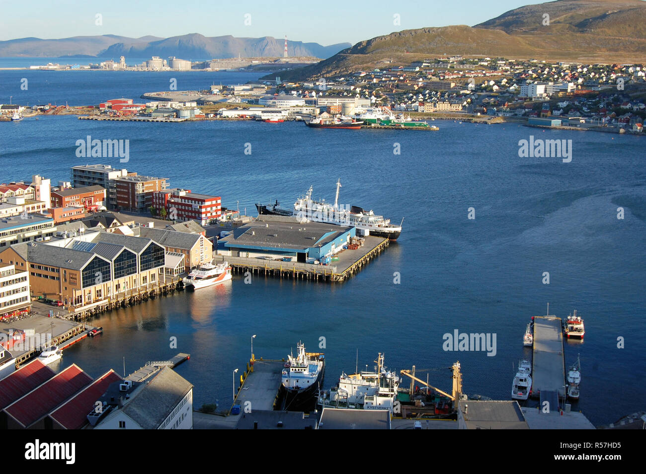 hammerfest-summer-hi-res-stock-photography-and-images-alamy